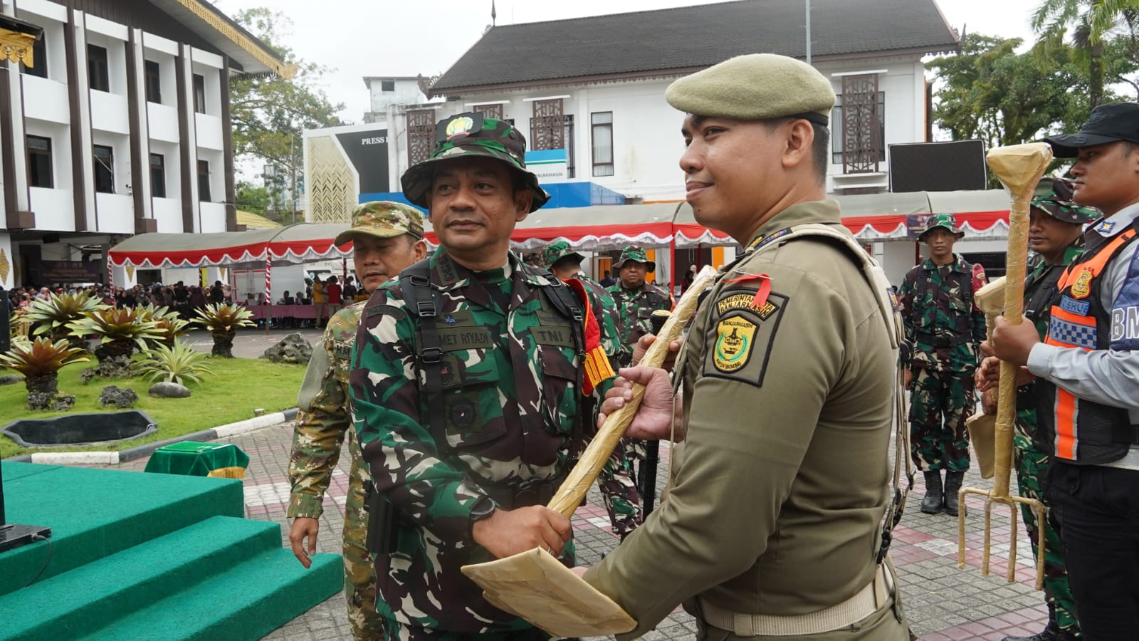 TMMD ke-128 Dimulai di Banjarmasin