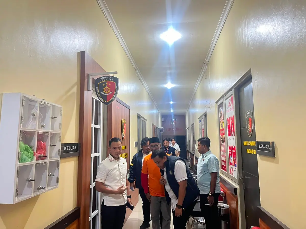 Pegiat Medsos Babe Aldo Ketika ditahan